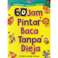 Image of 60 Jam Pintar Baca Tanpa Dieja