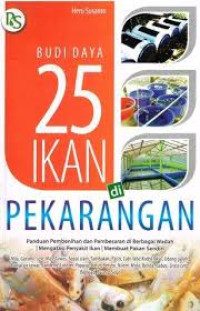 Image of Budidaya 25 Ikan di Pekarangan