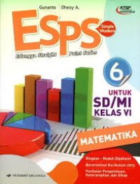Image of ESPS Matematika untuk Kelas VI