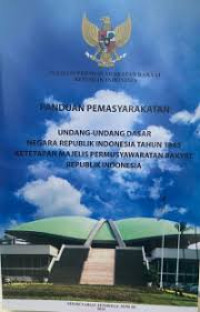 Image of Panduan Pemasyarakatan UUD 1945 dan Tap MPR