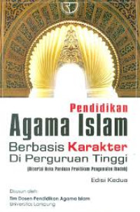 Image of Pendidikan Agama Islam Berbasis karakter di Perguruan Tinggi